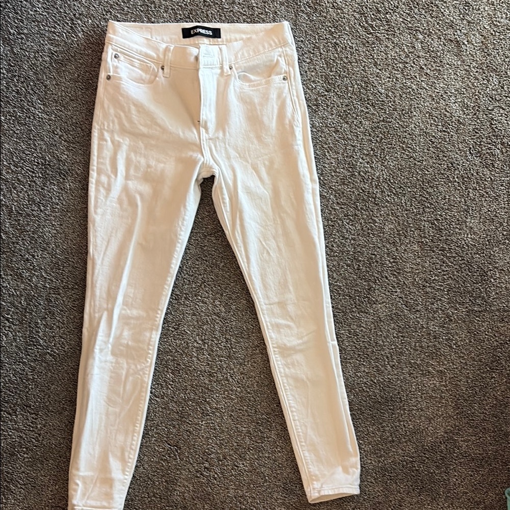 Women's White Skinny Jeans